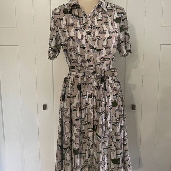 Frock Shop Shirt Dress size L/8 US - Picture 1 of 2